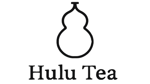 Hulu Tea logo with a stylized teapot on a white background